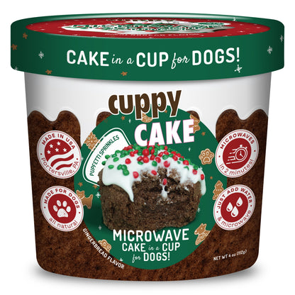 Cuppy Cake Dog Cake in a Cup