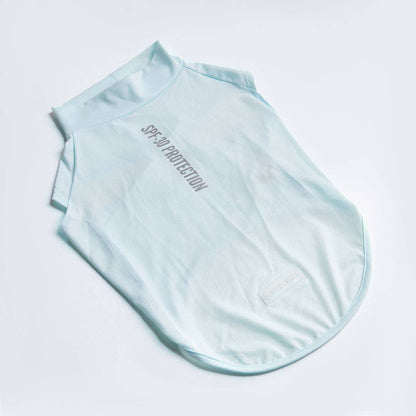 Spark Paws Sunblock Dog T-Shirt - Baby Blue