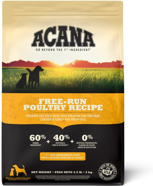 ACANA Grain Free Free-Run Poultry Dry Dog Food