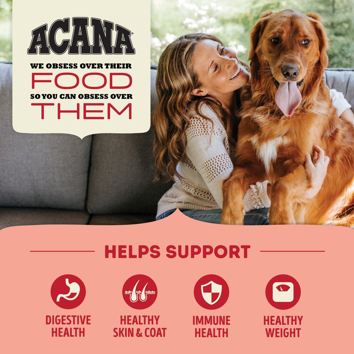 ACANA Grain Free Red Meat Dry Dog Food