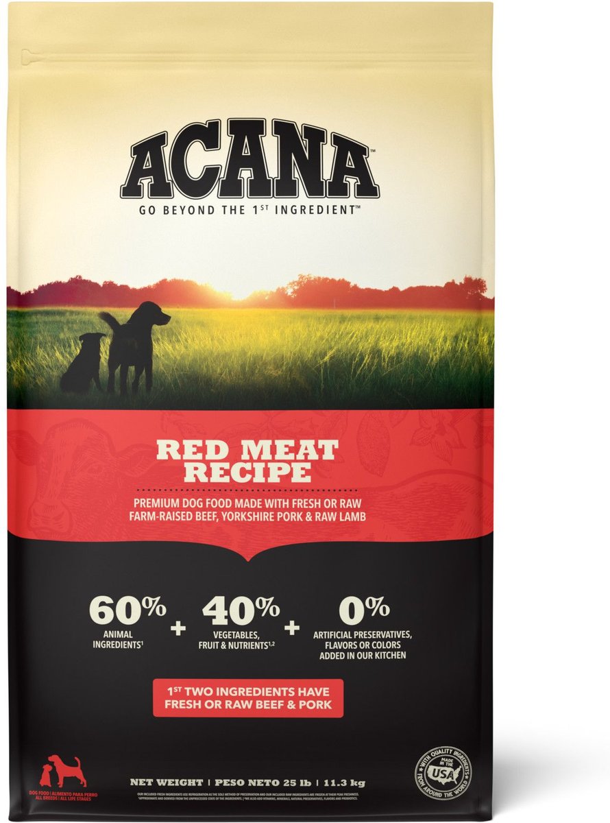 ACANA Grain Free Red Meat Dry Dog Food