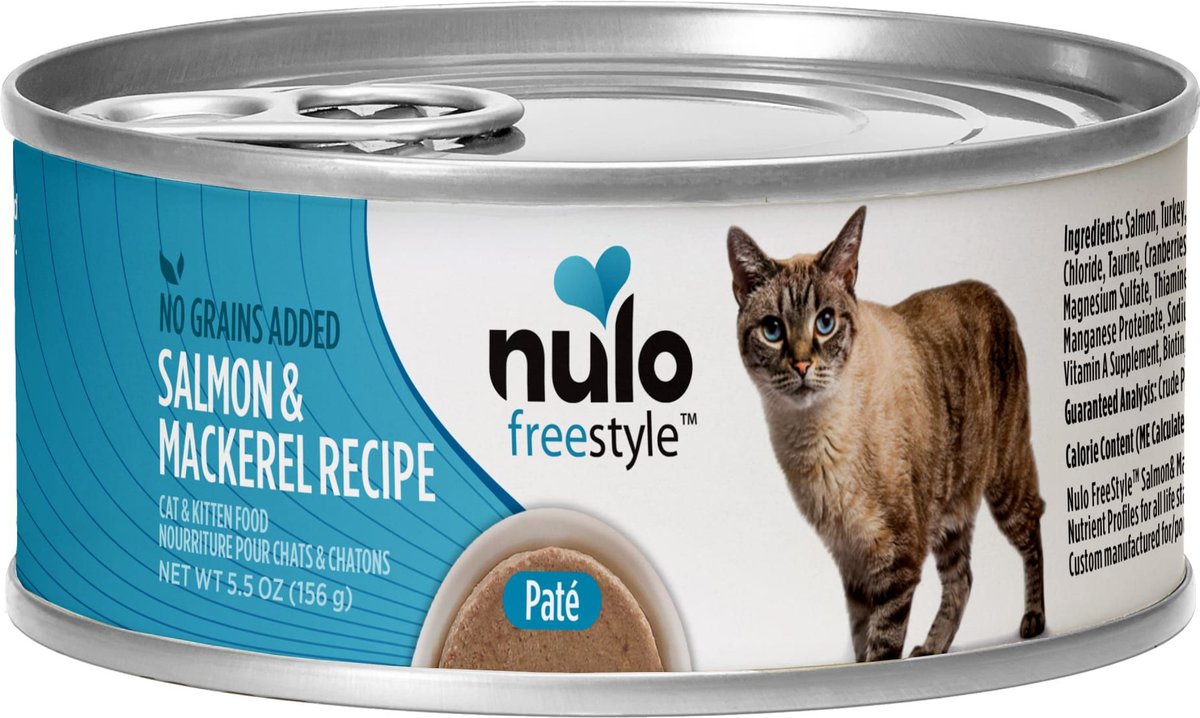 Nulo Freestyle Salmon and Mackerel Canned Cat Food