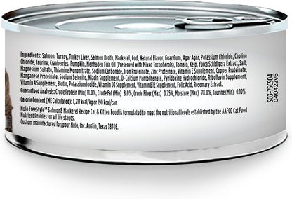 Nulo Freestyle Salmon and Mackerel Canned Cat Food