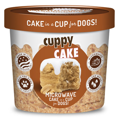 Cuppy Cake Dog Cake in a Cup