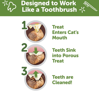 WHIMZEES by Wellness Natural Chicken & Salmon Dental Cat Treats
