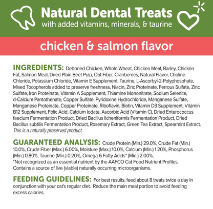 WHIMZEES by Wellness Natural Chicken & Salmon Dental Cat Treats