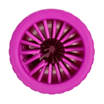 Dexas MudBuster Portable Dog Paw Washer/Paw Cleaner, Fuchsia