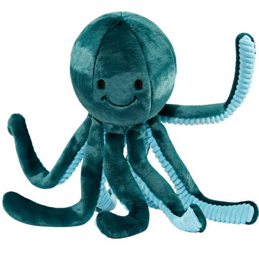 Fluff & Tuff "Stevie" - Octopus Plush Dog Toy