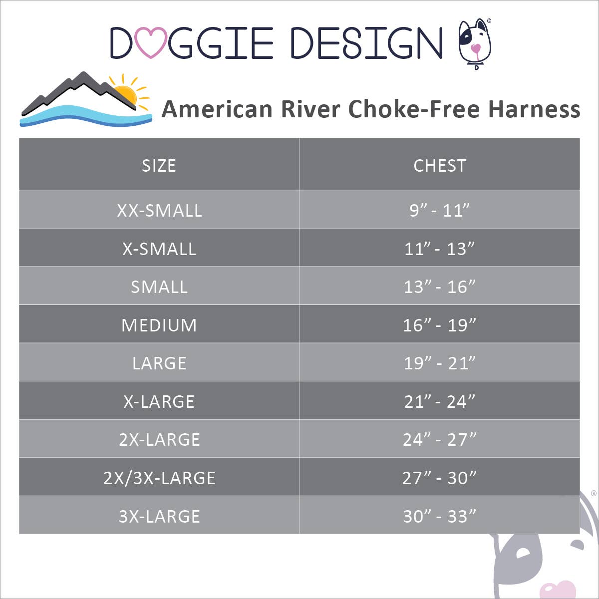 Doggie Design American River Solid Dog Harness, Teal