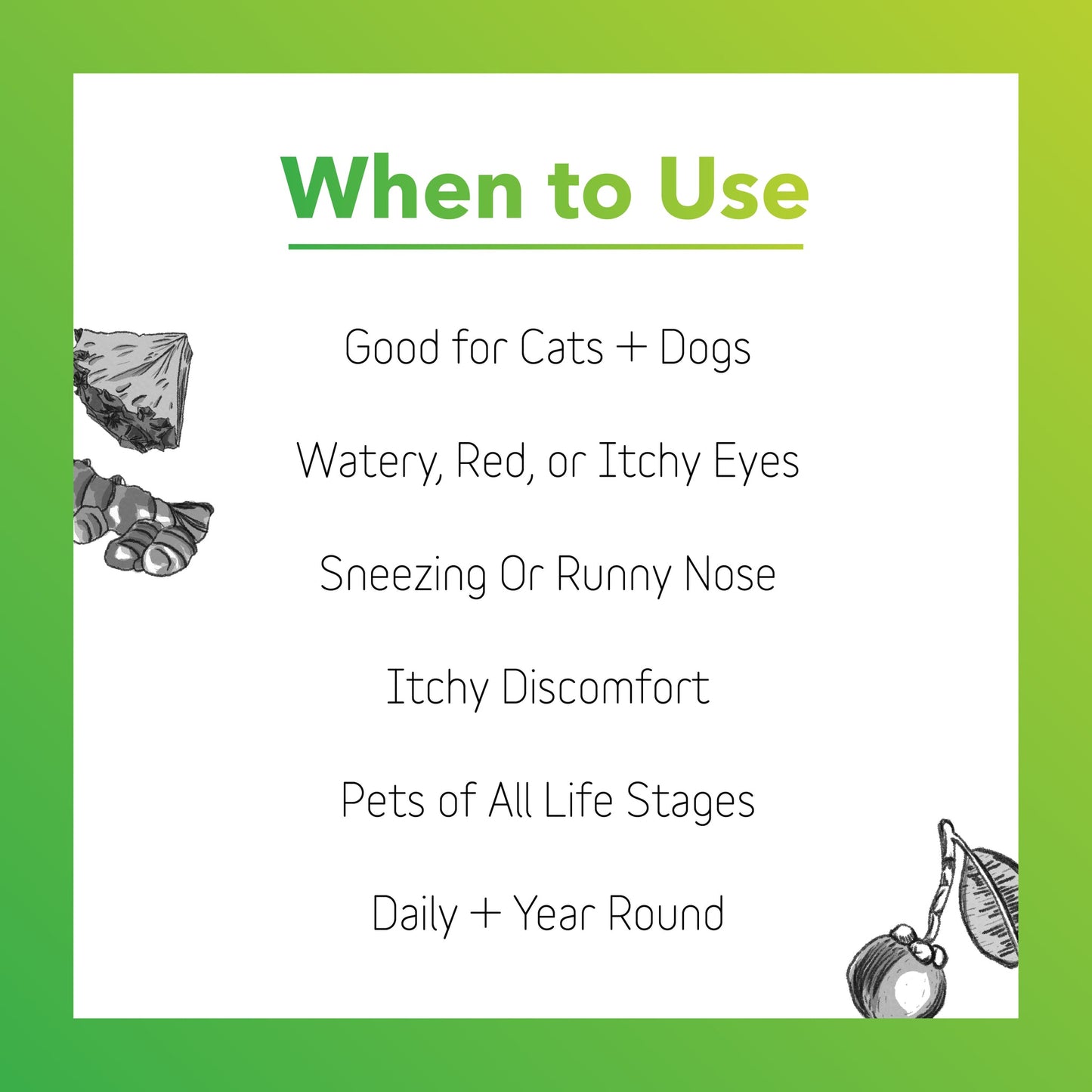 InClover Allergy Supplement for Dogs and Cats