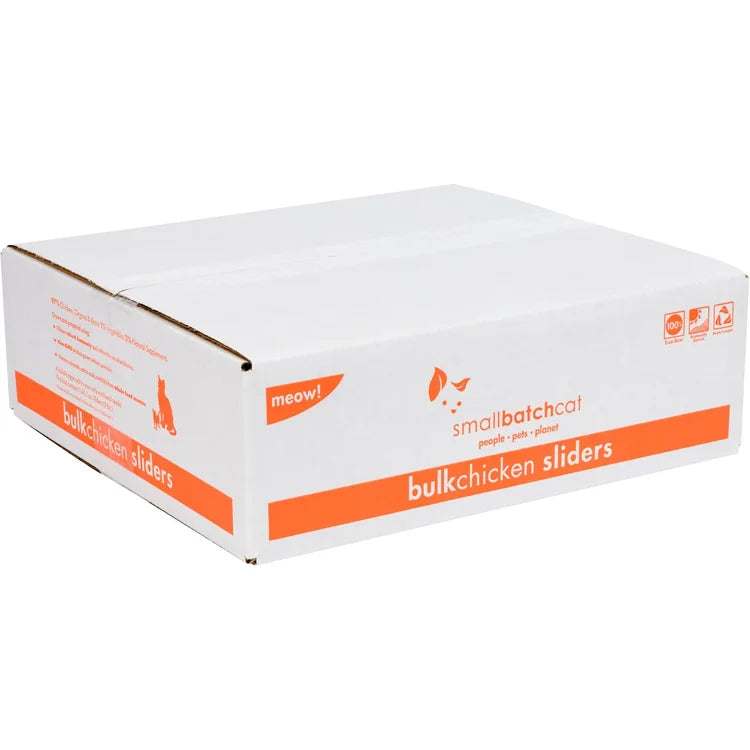 Smallbatch Cat Chicken Batch Sliders Frozen Cat Food