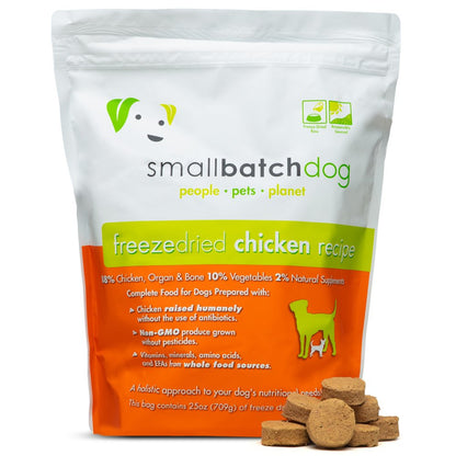 Smallbatch Dog Chicken Freeze Dried Sliders