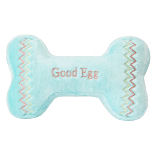 Fluff & Tuff "Good Egg" - Bone Dog Toy