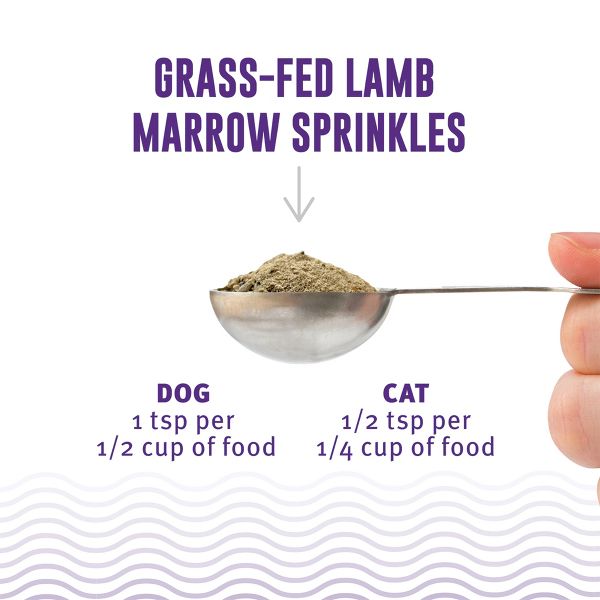 Icelandic+ Viking Boost: Grass Fed Lamb Marrow Sprinkles Food Topper for Dogs & Cats