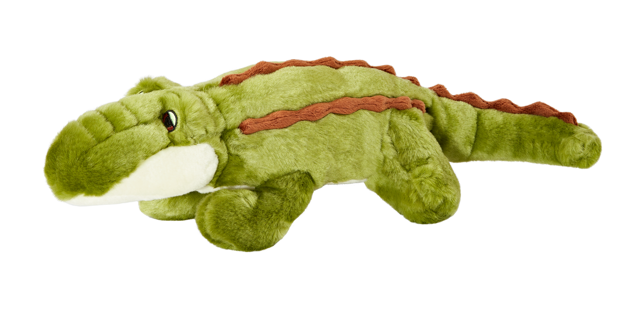 Fluff & Tuff "Georgia" - Gator Plush Dog Toy