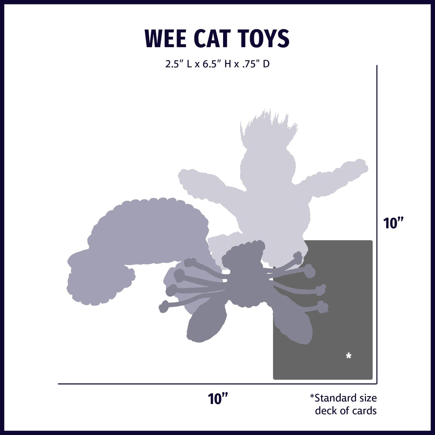 HuggleKats Woodland Cat Toys