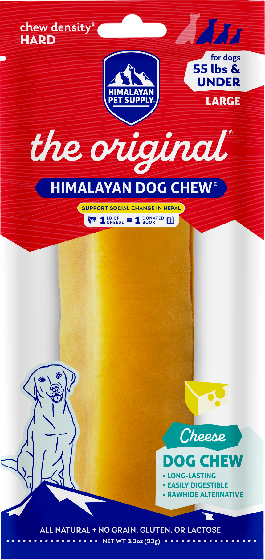 Himalayan Pet Supply Natural Cheese Dog Treats