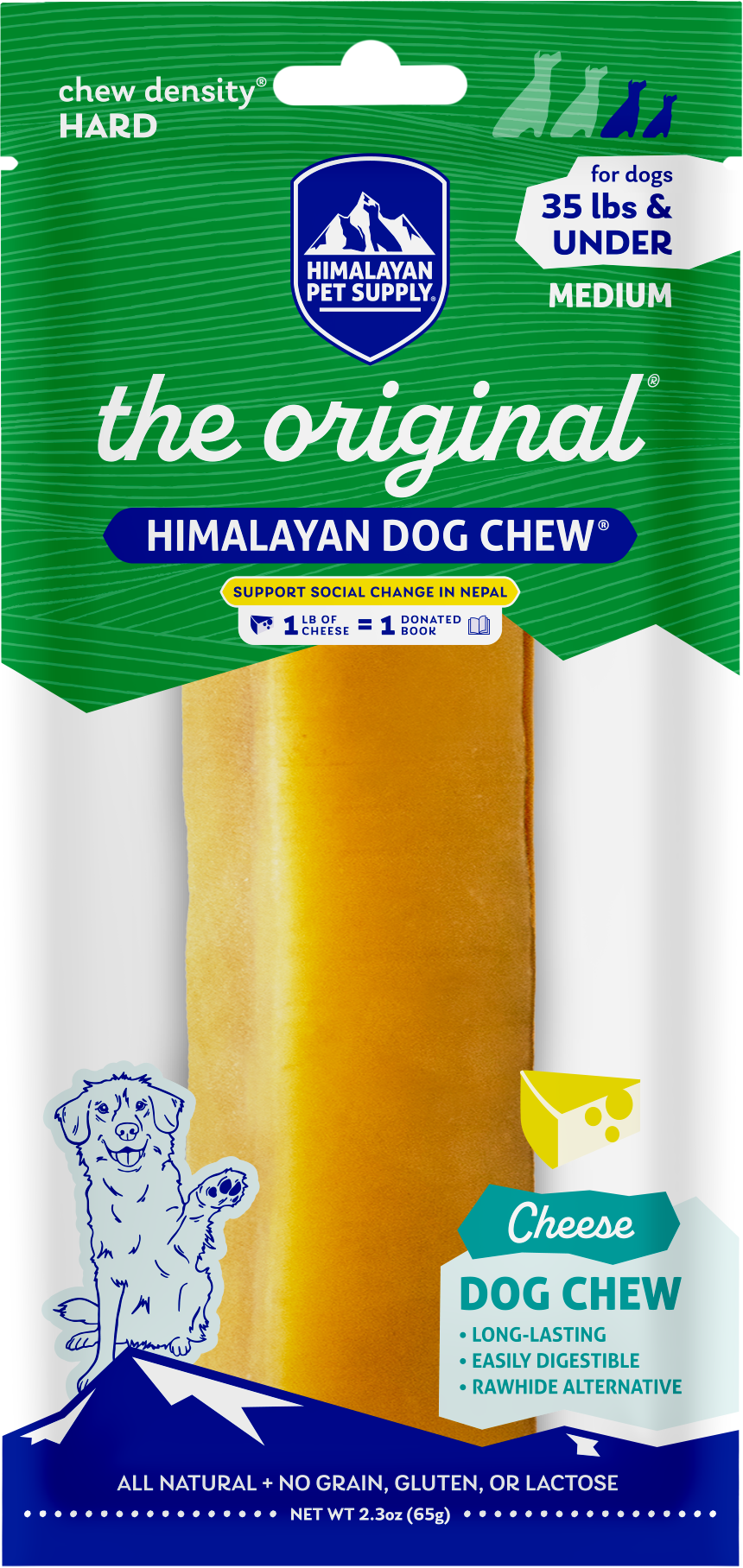 Himalayan Pet Supply Natural Cheese Dog Treats