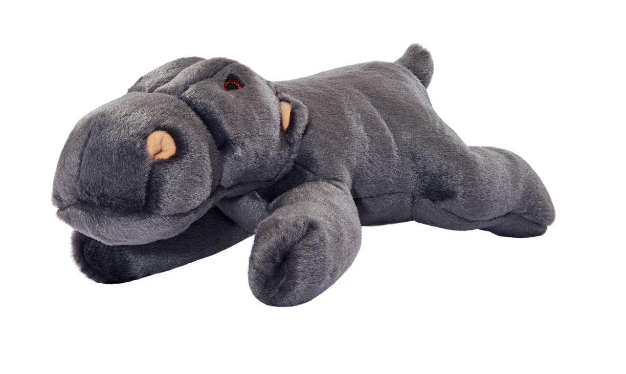 Fluff & Tuff "Helga" - Hippo Plush Dog Toy