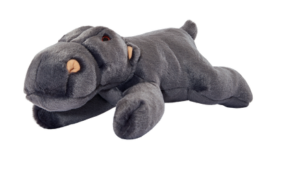 Fluff & Tuff "Helga" - Hippo Plush Dog Toy