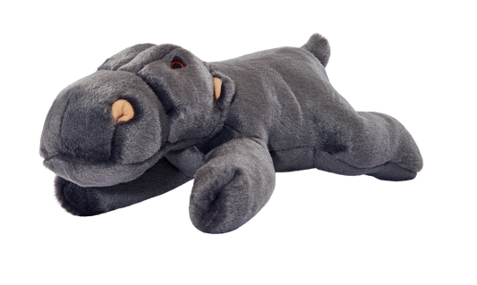 Fluff & Tuff "Helga" - Hippo Plush Dog Toy