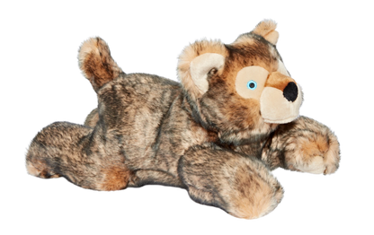 Fluff & Tuff "Lobo" Wolf Plush Dog Toy