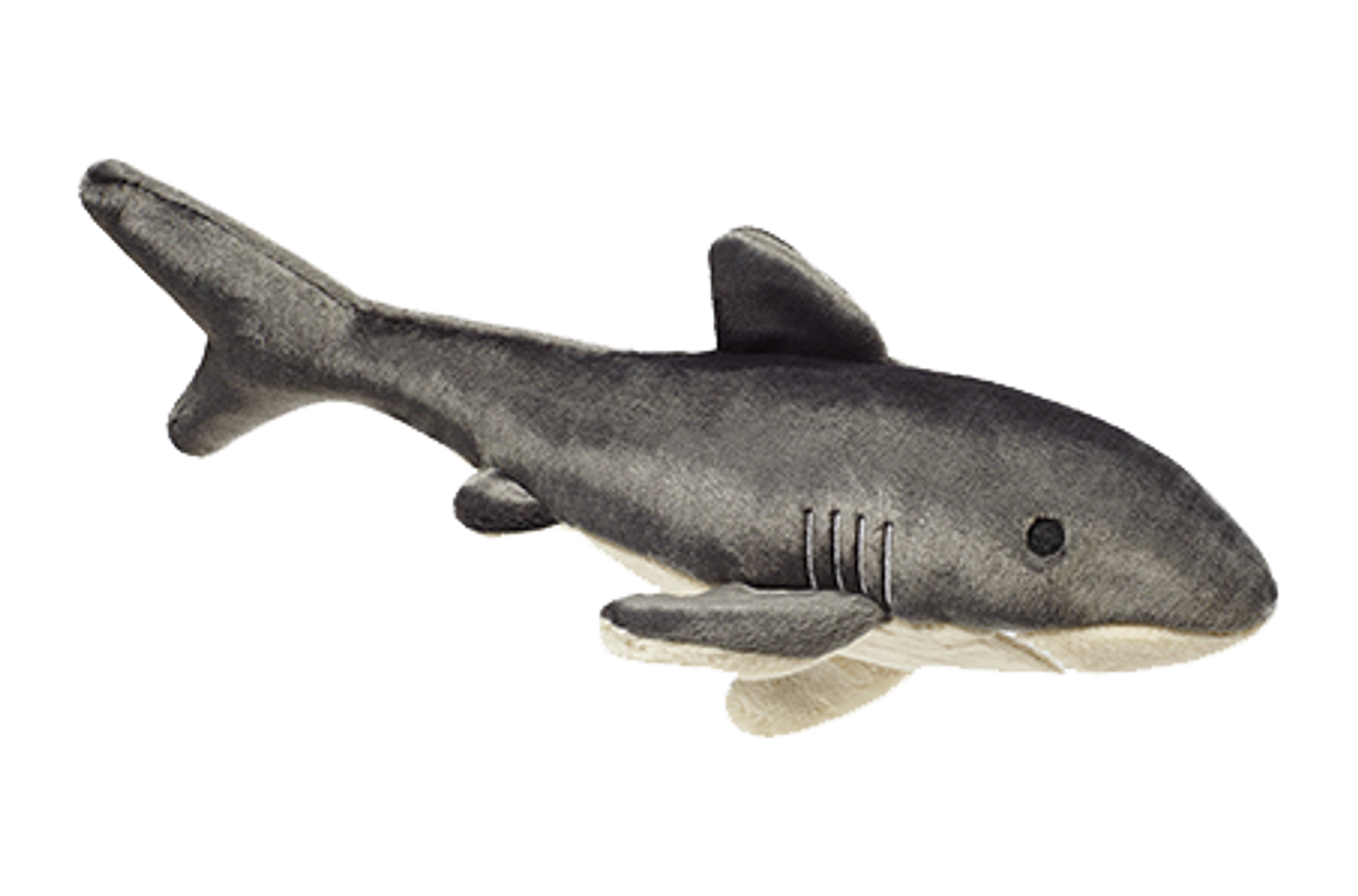 Fluff & Tuff "Mac" - Shark Plush Dog Toy