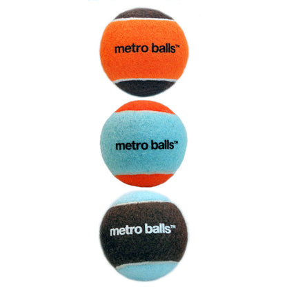 Metro Balls Pet Tennis Ball Dog Toy