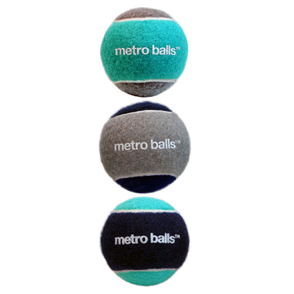 Metro Balls Pet Tennis Ball Dog Toy