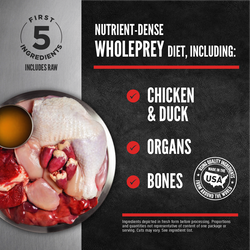 Orijen Freshprey Chicken & Duck with Grains Recipe Frozen Dog Food