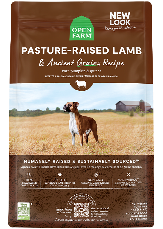 Open Farm Ancient Grains Pasture-Raised Lamb Dry Dog Food