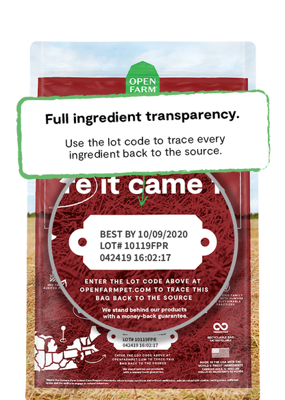 Open Farm Ancient Grains Grass-Fed Beef Dry Dog Food
