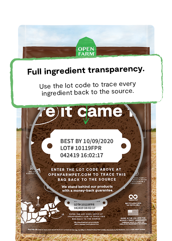 Open Farm Ancient Grains Pasture-Raised Lamb Dry Dog Food