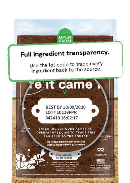 Open Farm Ancient Grains Pasture-Raised Lamb Dry Dog Food