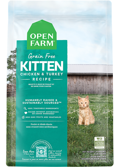 Open Farm Kitten Grain-Free Dry Cat Food
