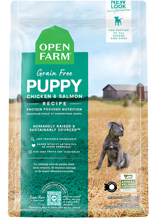 Open Farm Grain Free Puppy with Chicken and Salmon Dry Dog Food