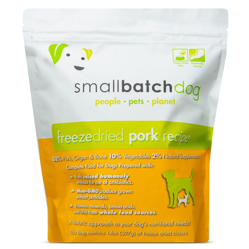 Smallbatch Dog Pork Freeze Dried Sliders