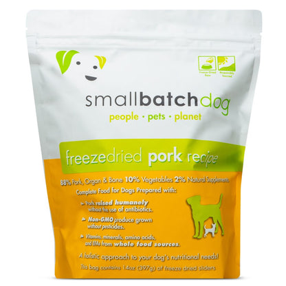Smallbatch Dog Pork Freeze Dried Sliders