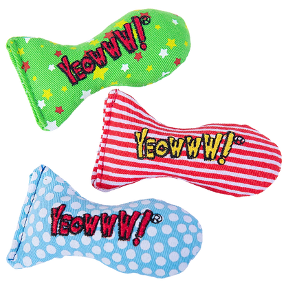 Yeowww! Holiday Stinkies Cat Toy