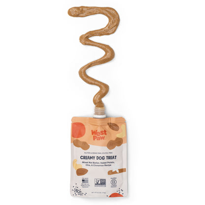 West Paw Creamy Dog Treat, Sweet Potato and Chia Seed