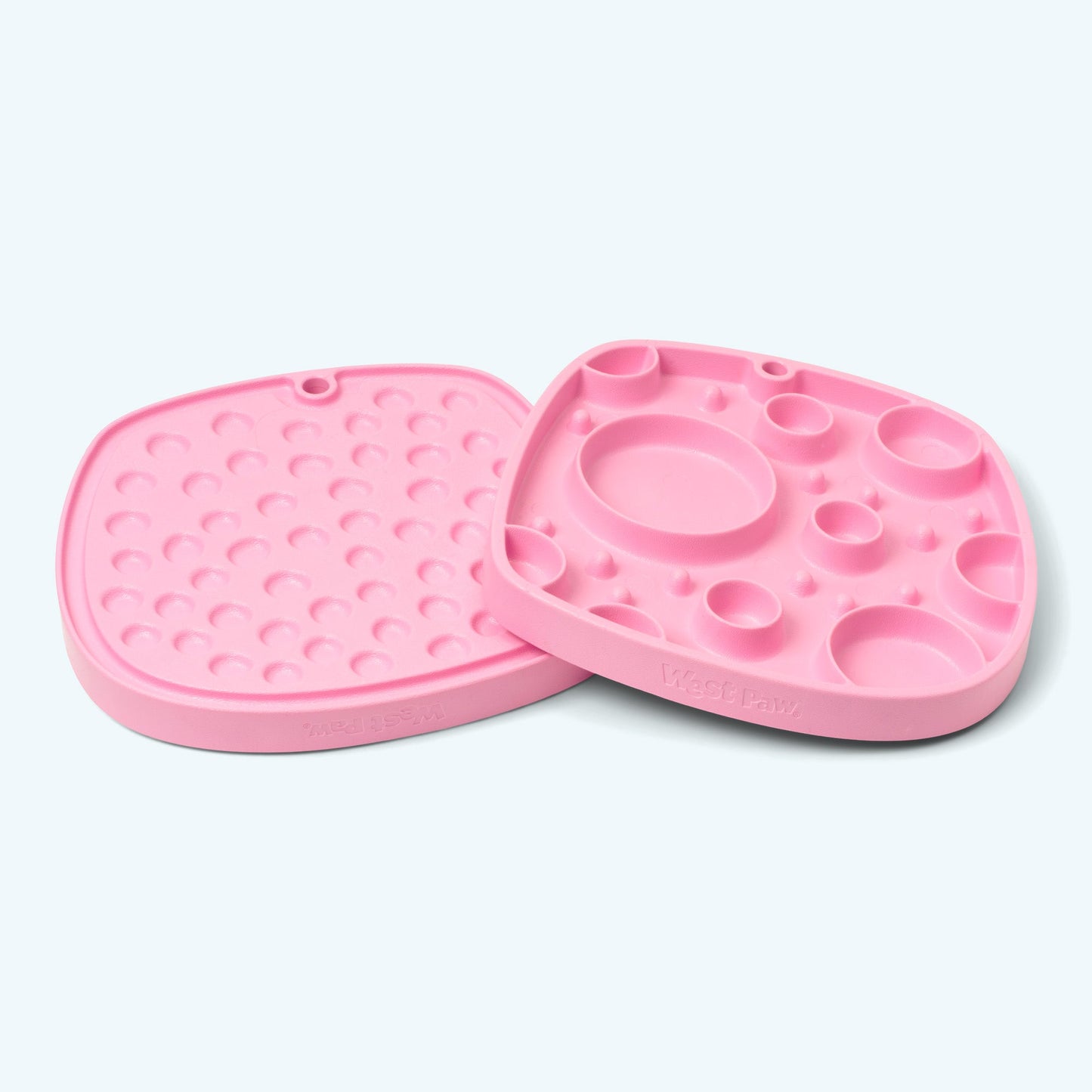 West Paw Feast Mat Dog Slow Feeder and Lick Mat, Bubbles