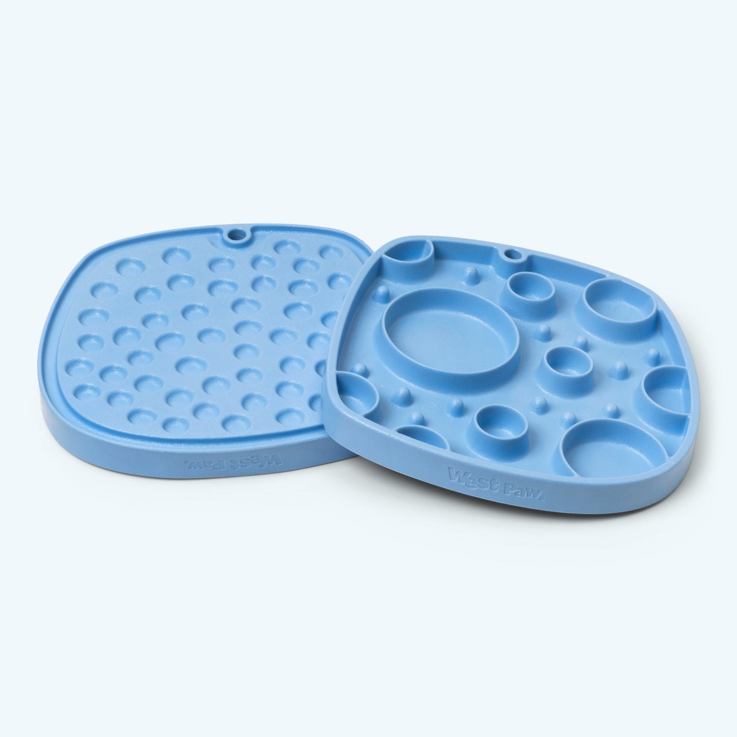 West Paw Feast Mat Dog Slow Feeder and Lick Mat, Bubbles