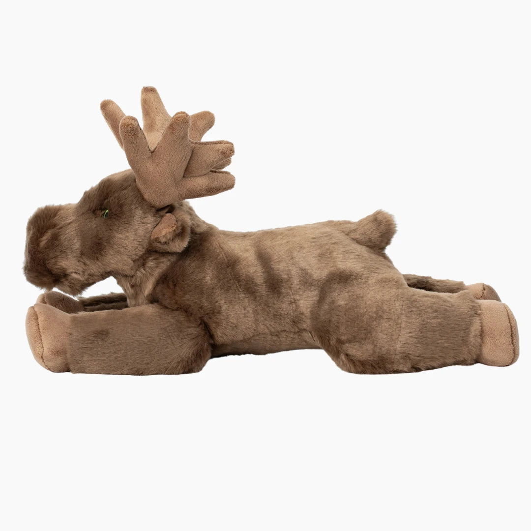 Fluff & Tuff "Trax" Moose Plush Dog Toy