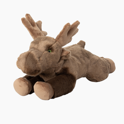 Fluff & Tuff "Trax" Moose Plush Dog Toy