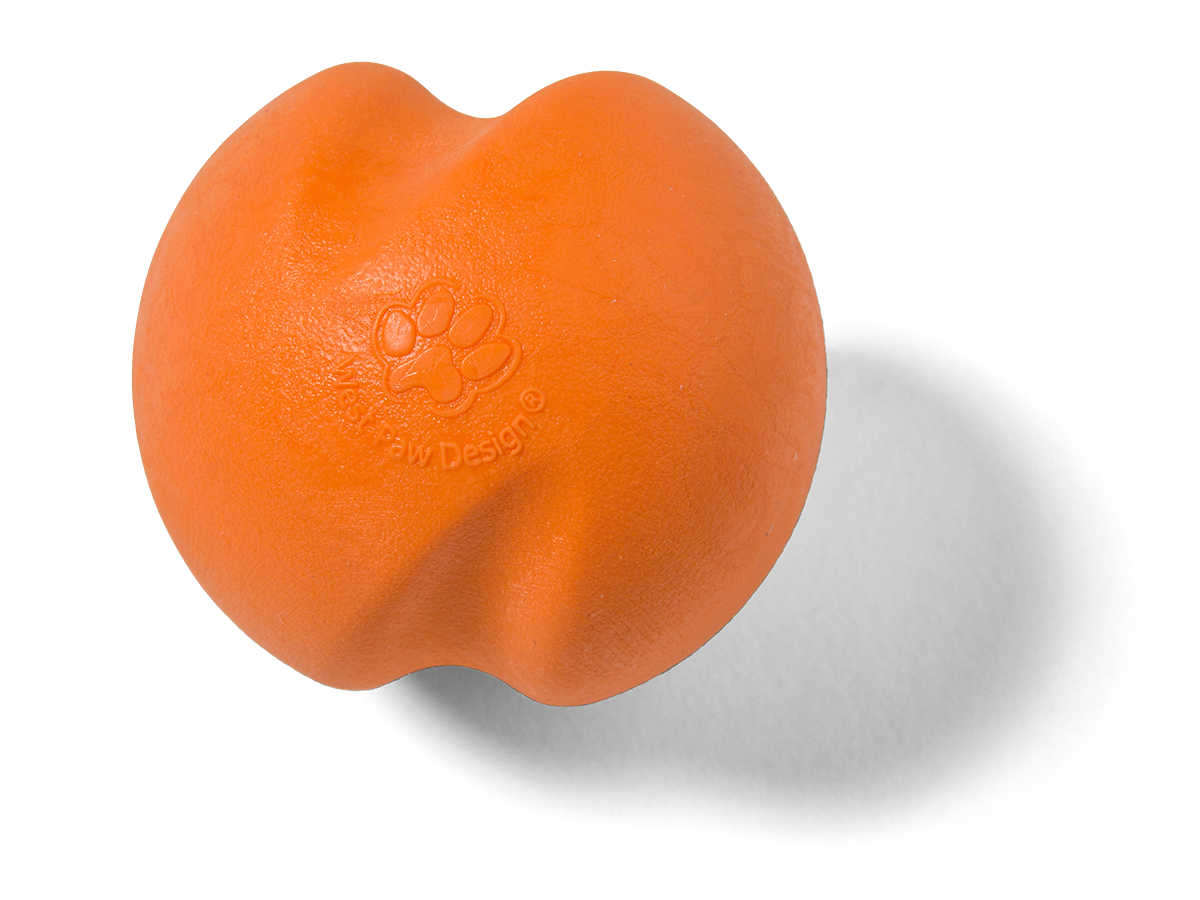West Paw Jive Tough Ball Dog Toy