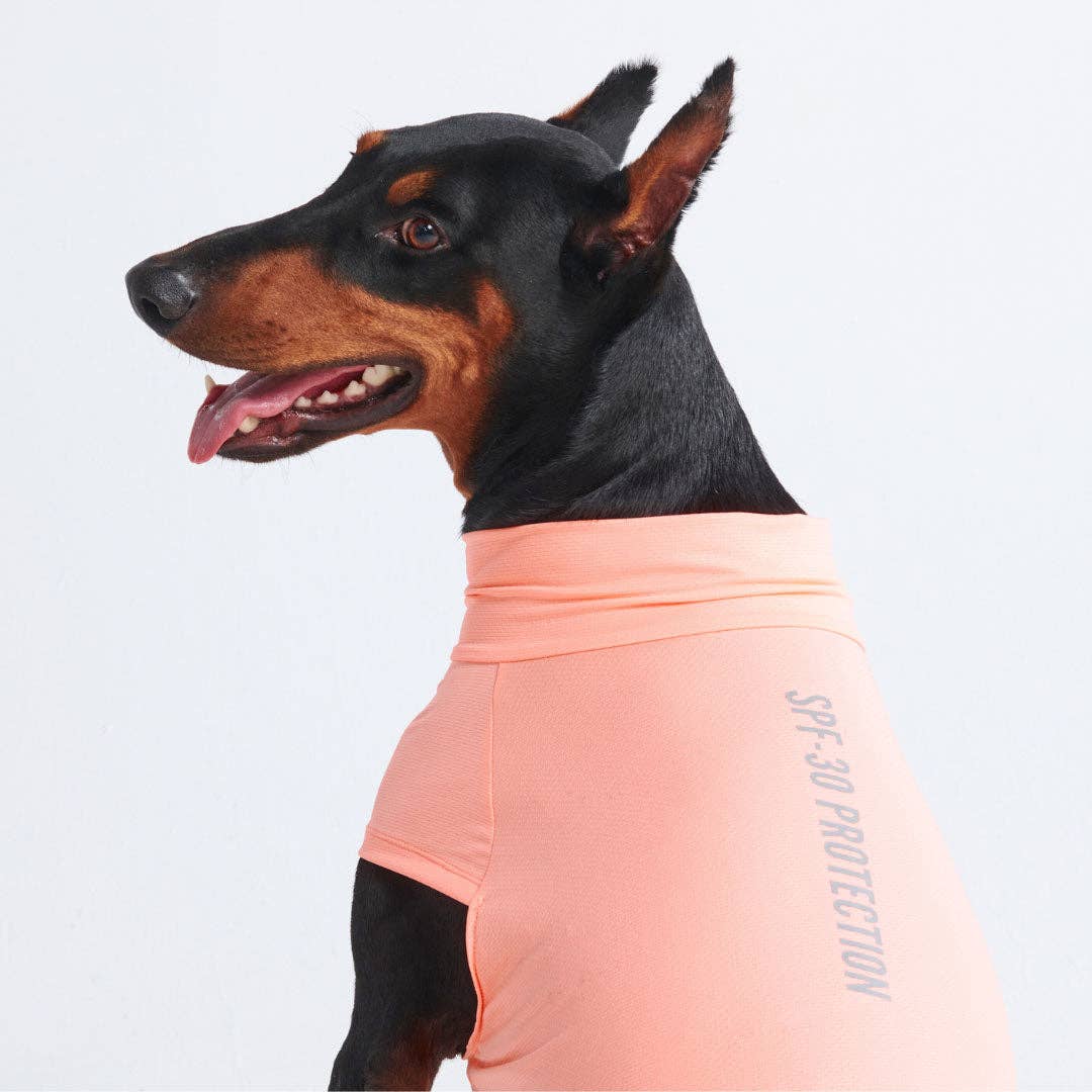 Spark Paws Sunblock Dog T-Shirt - Peach