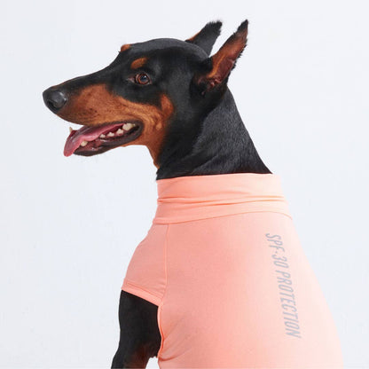 Spark Paws Sunblock Dog T-Shirt - Peach