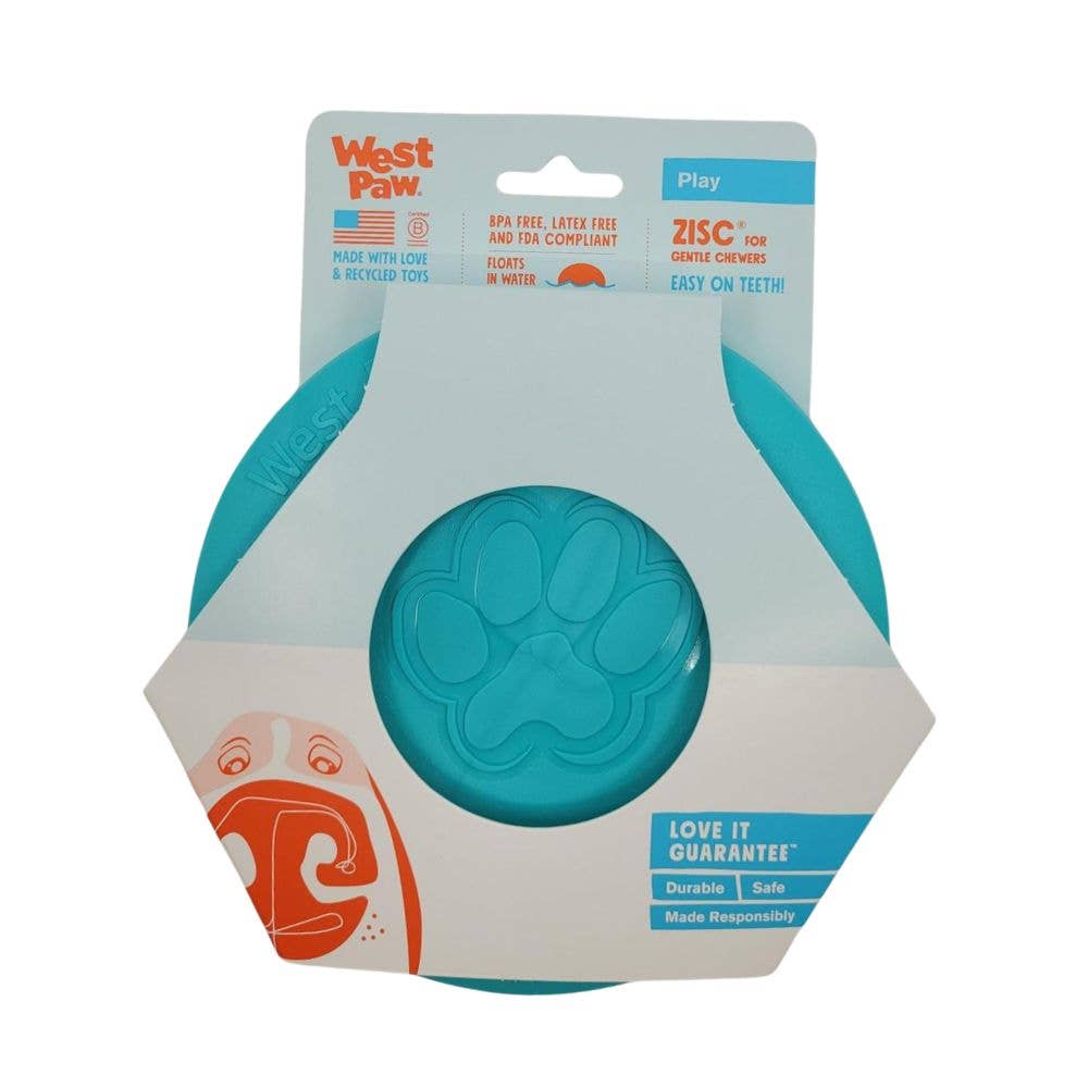 West Paw Zisc Flying Disc Dog Toy, Spring 2026 Colors