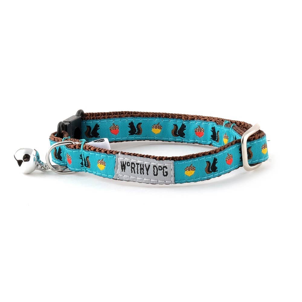 Worthy Cat - Squirrelly Cat Collar