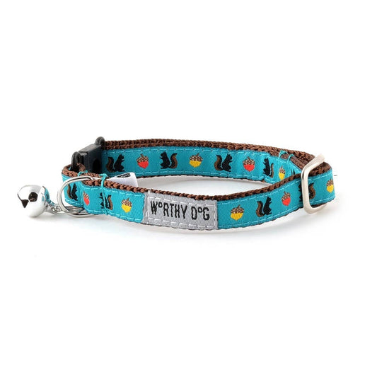 Worthy Cat - Squirrelly Cat Collar
